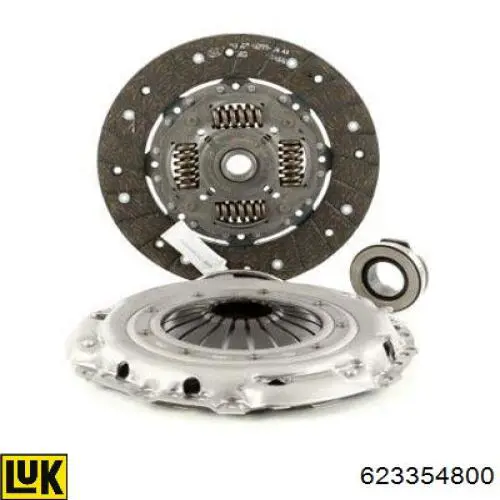 Compre 623354800 LUK Kit de embraiagem (3 peças)