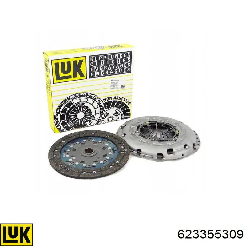 623355309 LUK Kit de embraiagem (3 peças)