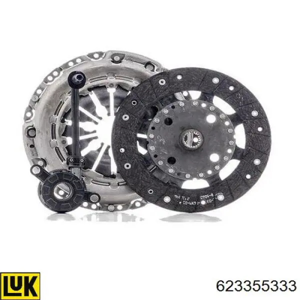 Kit de embraiagem (3 peças) LUK 623355333 preço, a partir de 143,22 USD