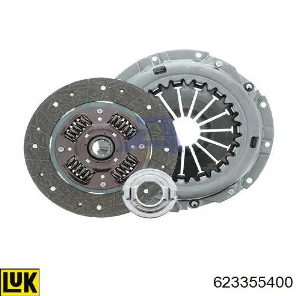 Compre 623355400 LUK Kit de embraiagem (3 peças)
