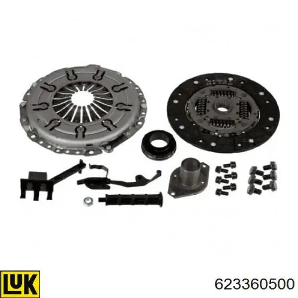 Kit de embraiagem (3 peças) LUK 623360500