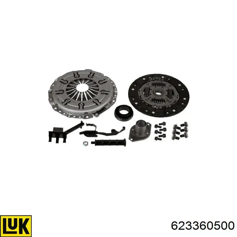 623360500 LUK Kit de embraiagem (3 peças)