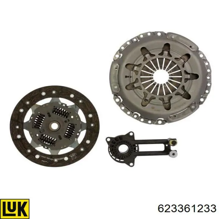 Kit de embraiagem (3 peças) Ford 1789075 preço, a partir de 263,59 USD