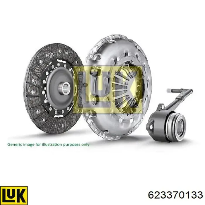 623370133 LUK Kit de embraiagem (3 peças)