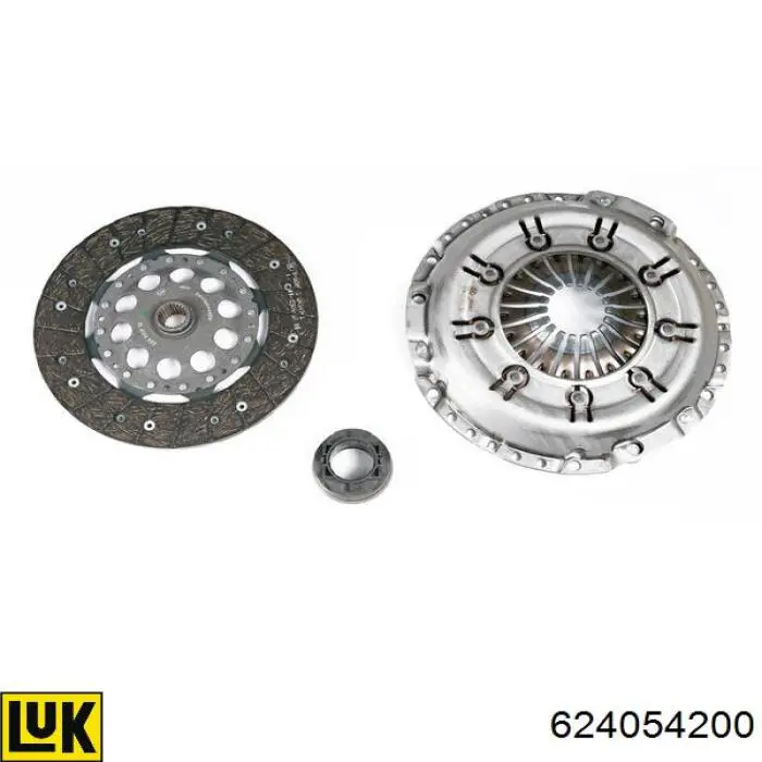 624054200 LUK Kit de embraiagem (3 peças)