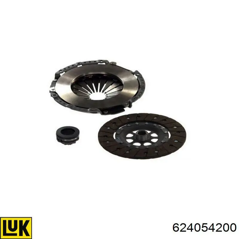Kit de embraiagem (3 peças) LUK 624054200 preço, a partir de 168,62 USD