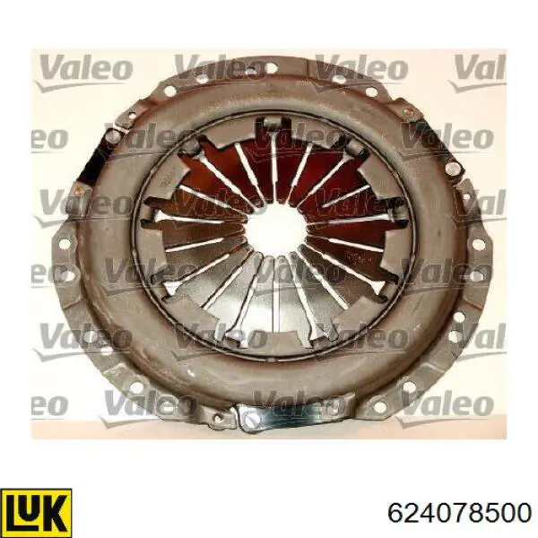Compre 624078500 LUK Kit de embraiagem (3 peças)