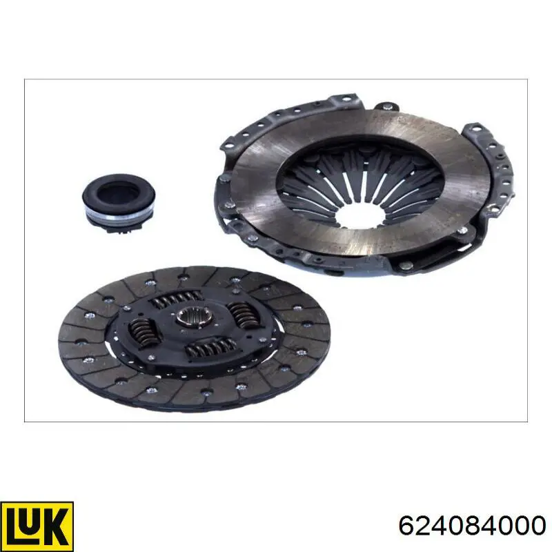 Compre 624084000 LUK Kit de embraiagem (3 peças)