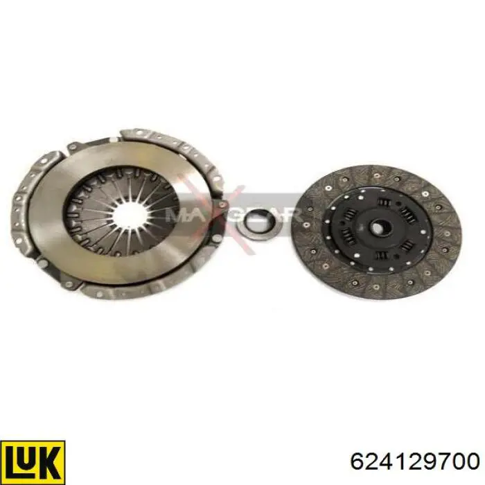 Compre 624129700 LUK Kit de embraiagem (3 peças)