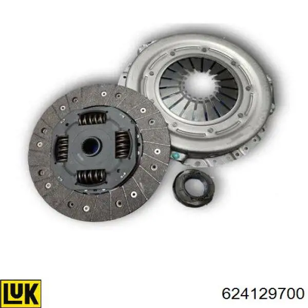 Kit de embraiagem (3 peças) LUK 624129700 preço, a partir de 170,74 USD