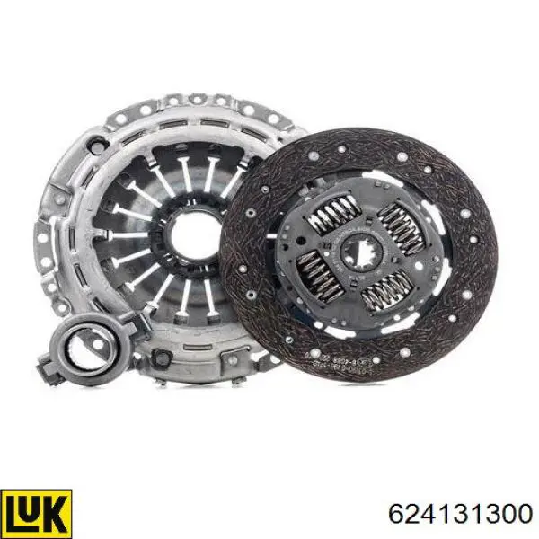 Kit de embraiagem (3 peças) LUK 624131300 preço, a partir de 183,23 USD