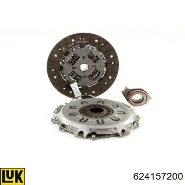 624157200 LUK Kit de embraiagem (3 peças)