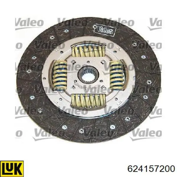 Kit de embraiagem (3 peças) LUK 624157200 preço, a partir de 160,47 USD