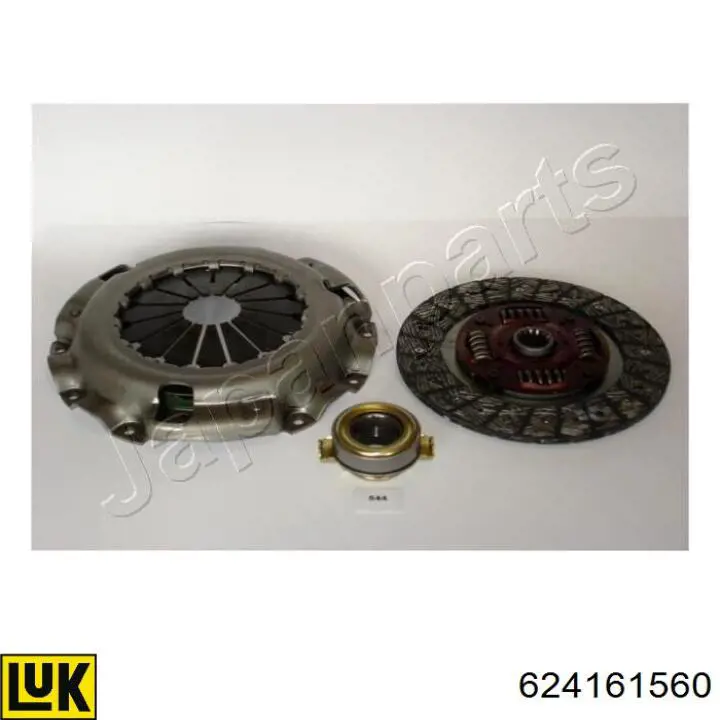 624161560 LUK Kit de embraiagem (3 peças)