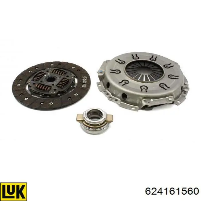 Kit de embraiagem (3 peças) LUK 624161560 preço, a partir de 200,16 USD
