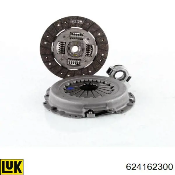 Kit de embraiagem (3 peças) LUK 624162300 preço, a partir de 170,36 USD