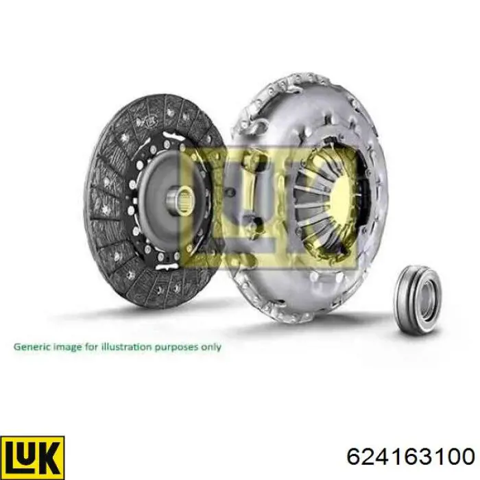 Kit de embraiagem (3 peças) Ford 5029565 preço, a partir de 95,80 USD