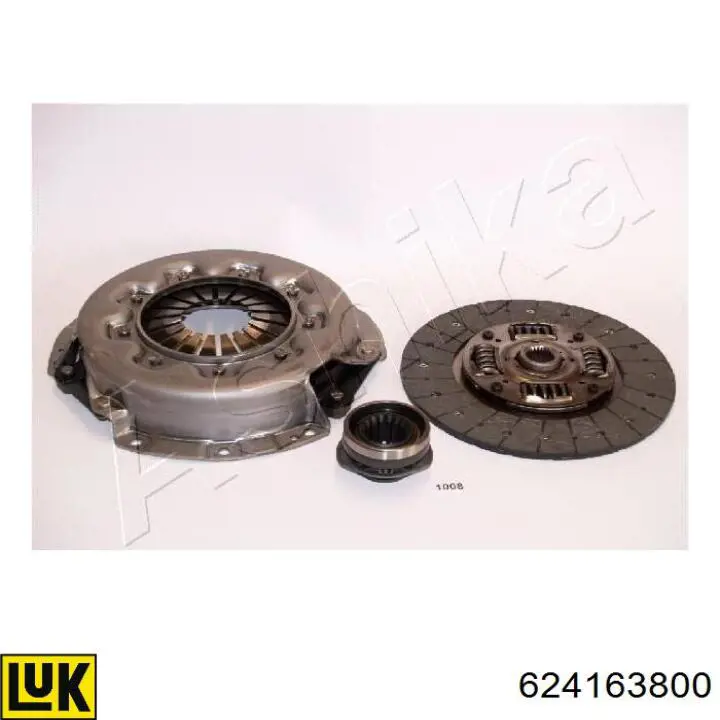 624163800 LUK Kit de embraiagem (3 peças)