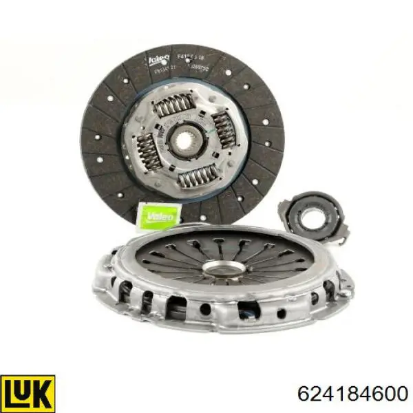 Kit de embraiagem (3 peças) LUK 624184600 preço, a partir de 220,71 USD