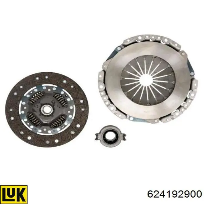 Kit de embraiagem (3 peças) LUK 624192900 preço, a partir de 179,12 USD