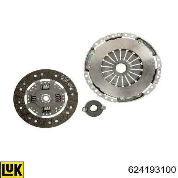 Kit de embraiagem (3 peças) LUK 624193100 preço, a partir de 270,15 USD