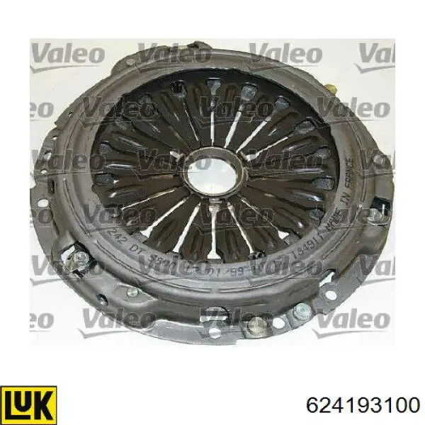 Compre 624193100 LUK Kit de embraiagem (3 peças)