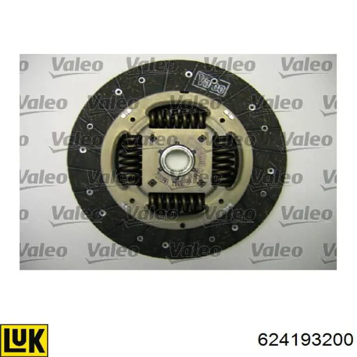 Kit de embraiagem (3 peças) LUK 624193200 preço, a partir de 263,29 USD
