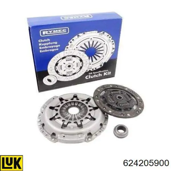 624205900 LUK Kit de embraiagem (3 peças)