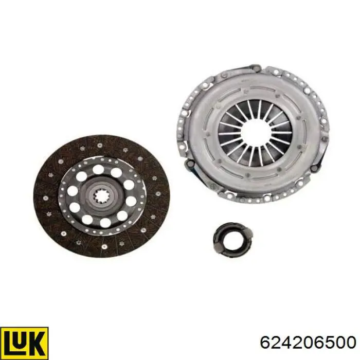 Kit de embraiagem (3 peças) LUK 624206500 preço, a partir de 159,84 USD