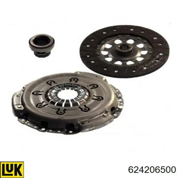 Compre 624206500 LUK Kit de embraiagem (3 peças)