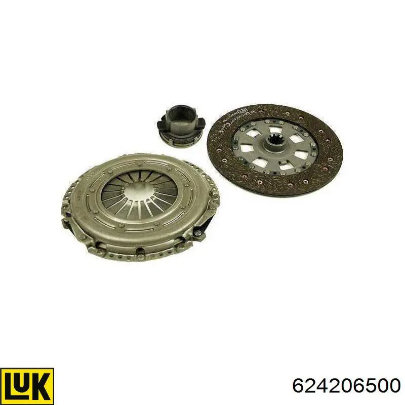Kit de embraiagem (3 peças) LUK 624206500 preço, a partir de 159,84 USD