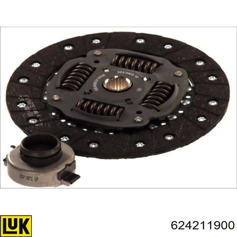 Compre 624211900 LUK Kit de embraiagem (3 peças)