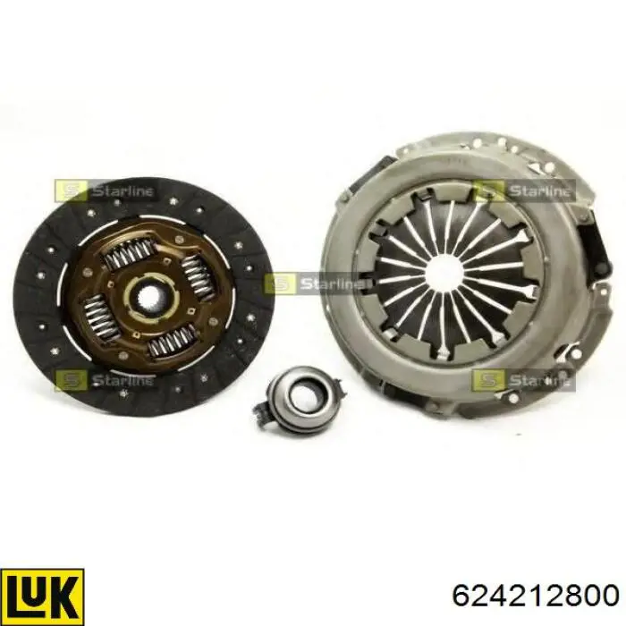 Kit de embraiagem (3 peças) LUK 624212800 preço, a partir de 177,70 USD