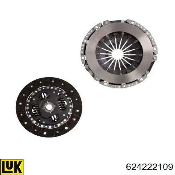 Kit de embraiagem (3 peças) LUK 624222109 preço, a partir de 175,61 USD