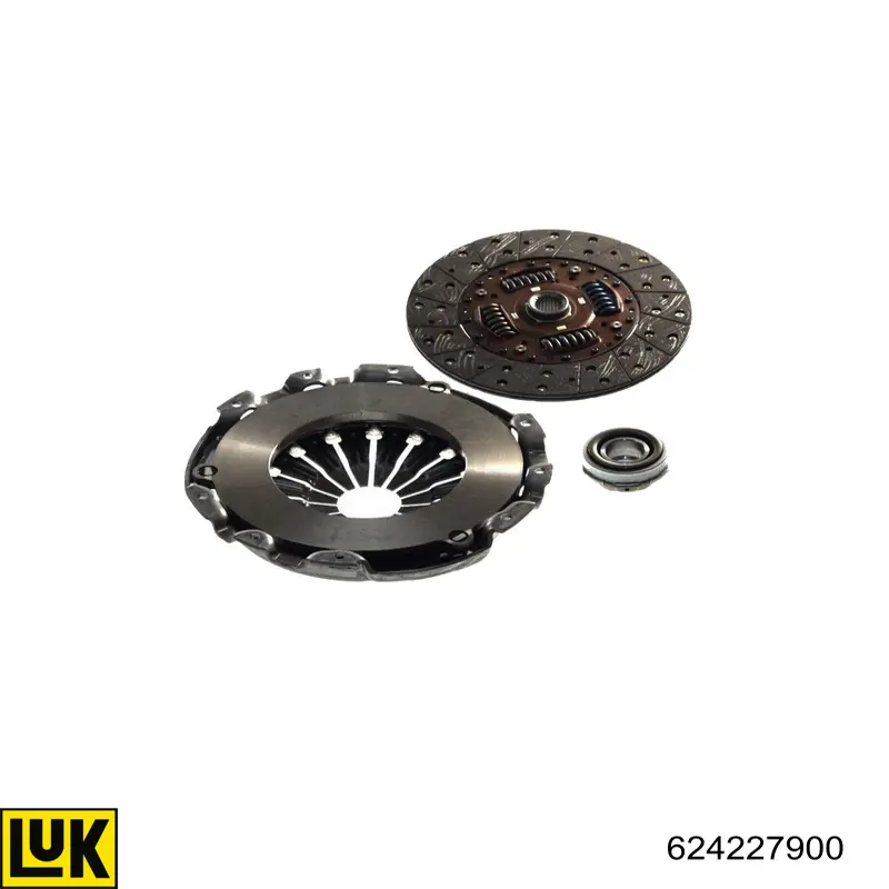 Compre 624227900 LUK Kit de embraiagem (3 peças)
