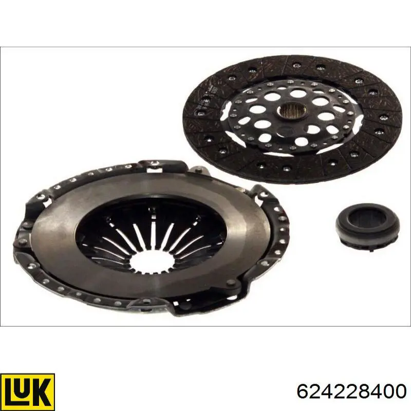 624228400 LUK Kit de embraiagem (3 peças)