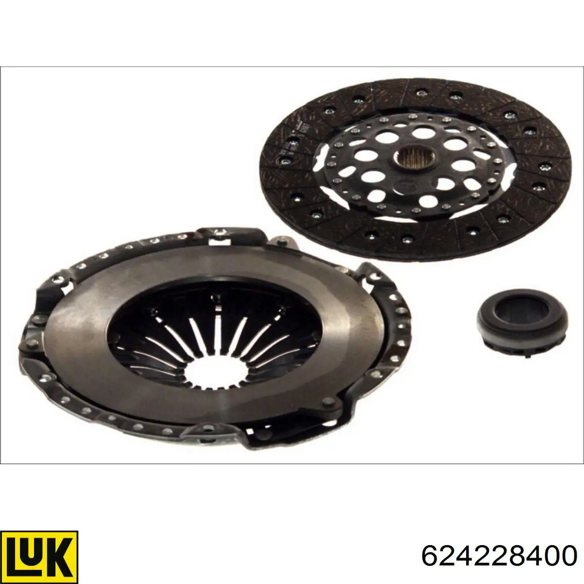 Kit de embraiagem (3 peças) LUK 624228400 preço, a partir de 284,50 USD