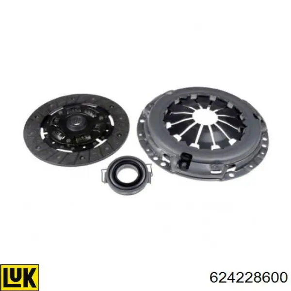 624228600 LUK Kit de embraiagem (3 peças)