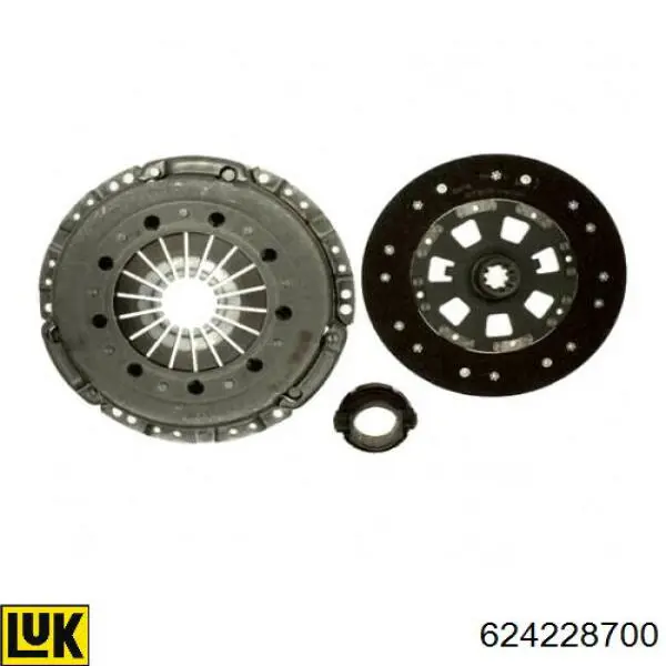 Compre 624228700 LUK Kit de embraiagem (3 peças)