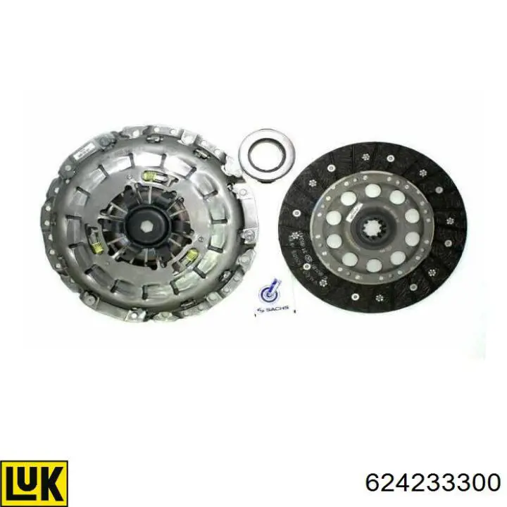 624233300 LUK Kit de embraiagem (3 peças)