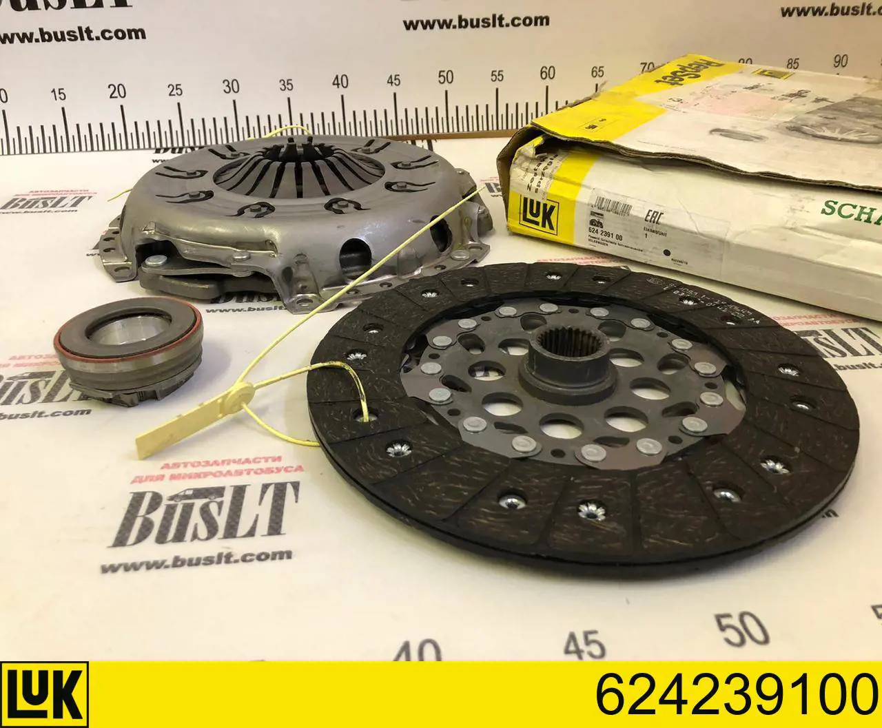 624239100 LUK Kit de embraiagem (3 peças)