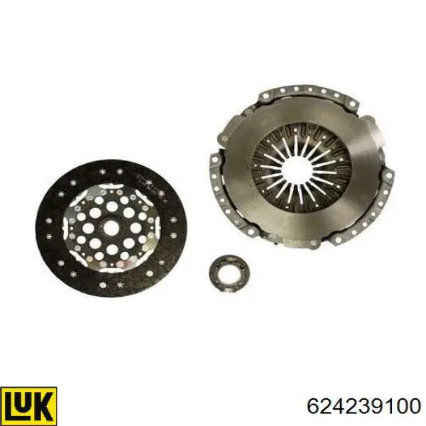 Compre 624239100 LUK Kit de embraiagem (3 peças)