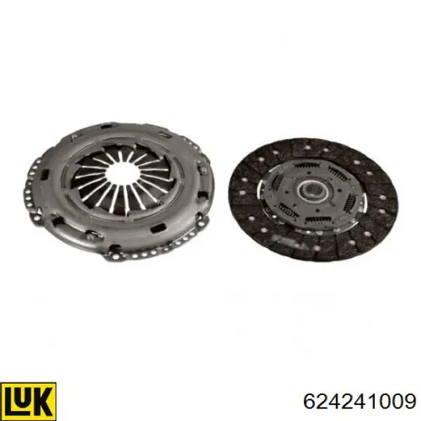 624241009 LUK Kit de embraiagem (3 peças)