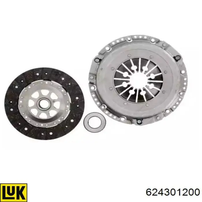 Kit de embraiagem (3 peças) LUK 624301200 preço, a partir de 147,39 USD