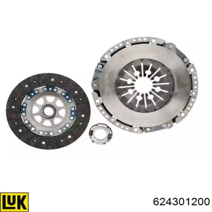 Compre 624301200 LUK Kit de embraiagem (3 peças)