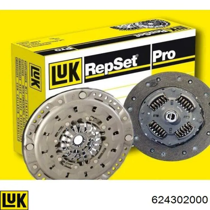 Kit de embraiagem (3 peças) LUK 624302000 preço, a partir de 214,66 USD