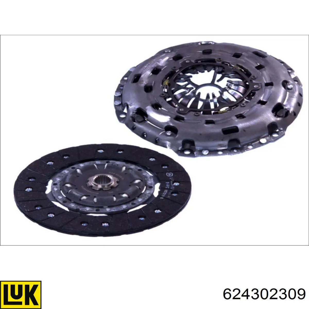 624302309 LUK Kit de embraiagem (3 peças)