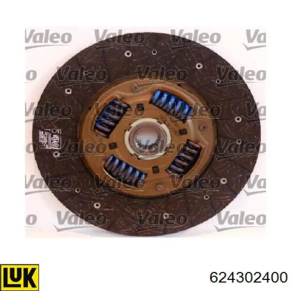 Compre 624302400 LUK Kit de embraiagem (3 peças)