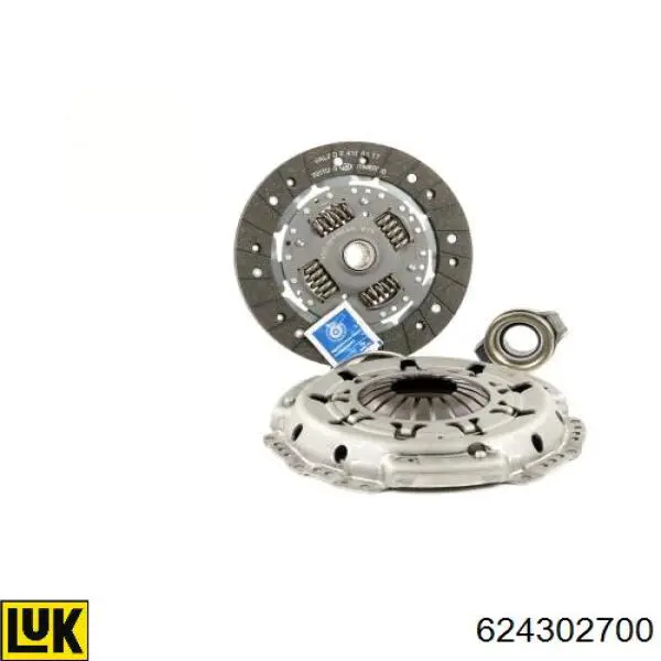 Kit de embraiagem (3 peças) LUK 624302700 preço, a partir de 228,72 USD