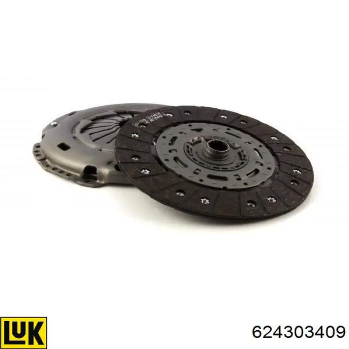 624303409 LUK Kit de embraiagem (3 peças)